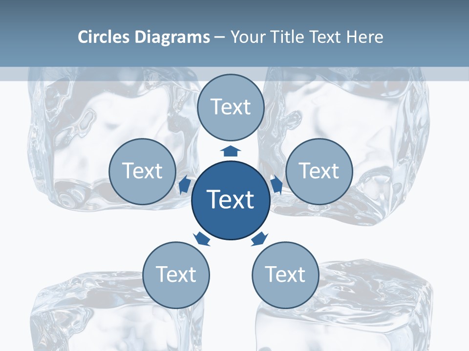 White Blocks Background PowerPoint Template