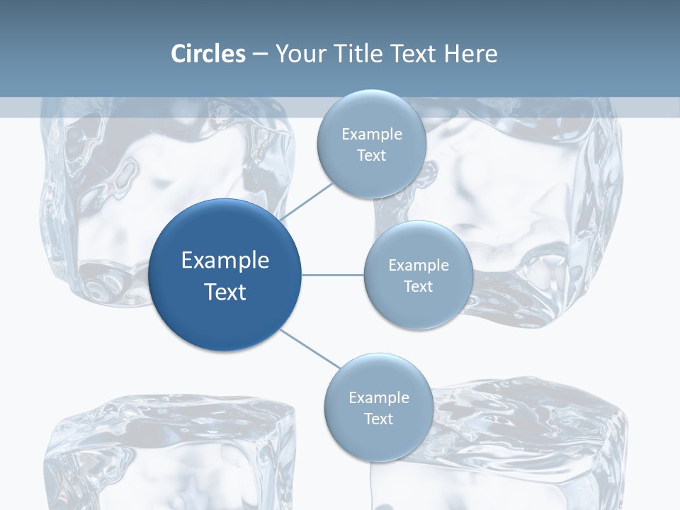White Blocks Background PowerPoint Template