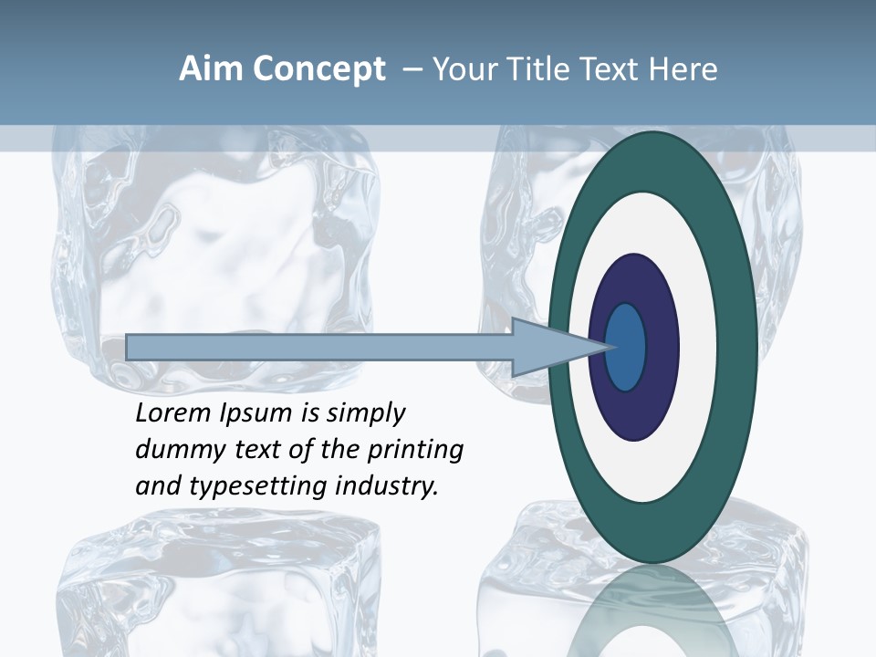 White Blocks Background PowerPoint Template