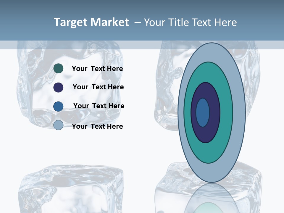 White Blocks Background PowerPoint Template