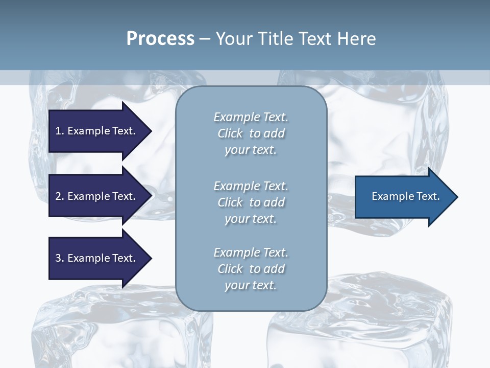 White Blocks Background PowerPoint Template