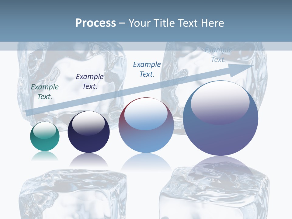 White Blocks Background PowerPoint Template