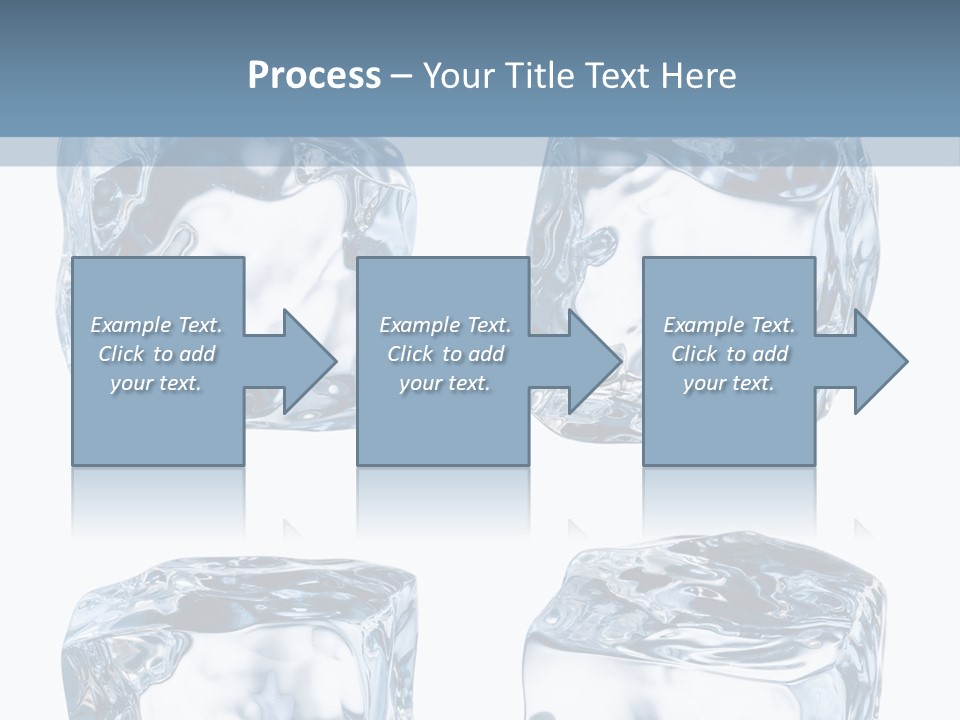 White Blocks Background PowerPoint Template