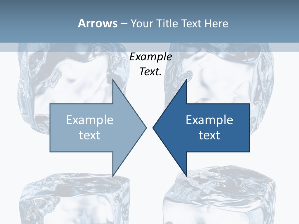 White Blocks Background PowerPoint Template