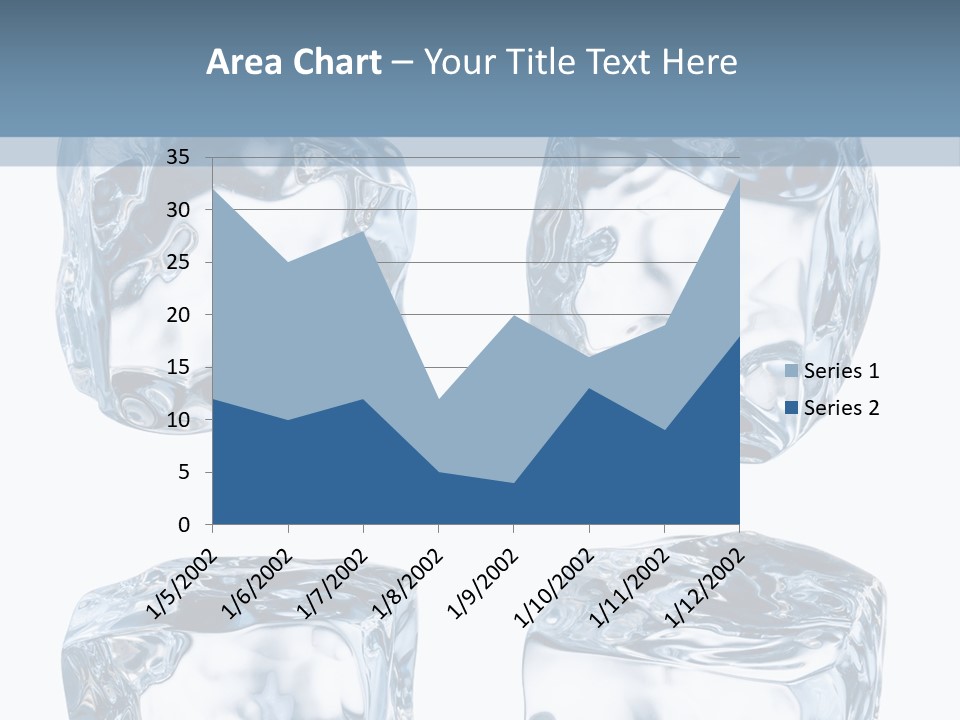 White Blocks Background PowerPoint Template
