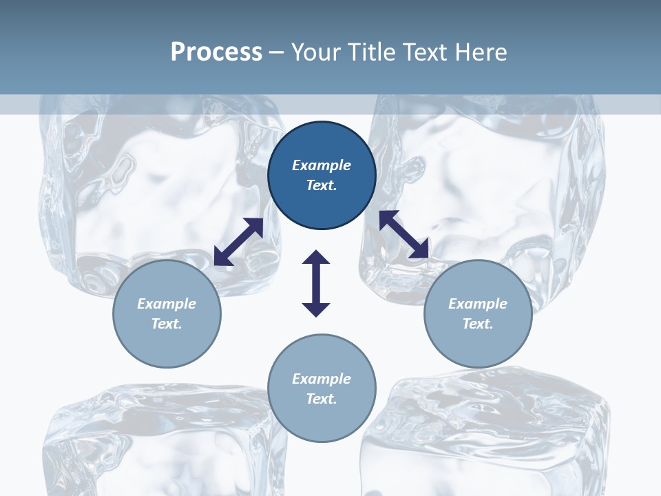 White Blocks Background PowerPoint Template