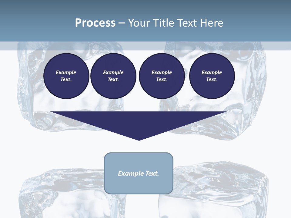 White Blocks Background PowerPoint Template