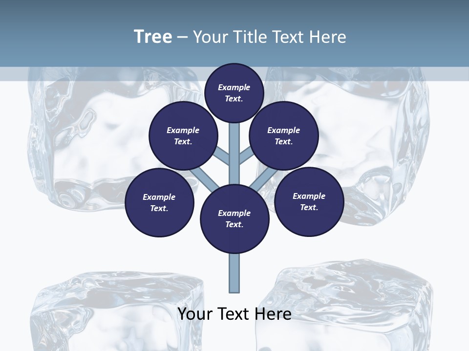 White Blocks Background PowerPoint Template