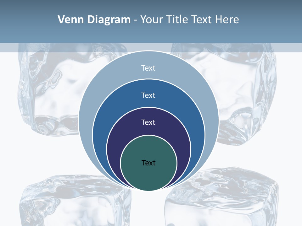 White Blocks Background PowerPoint Template