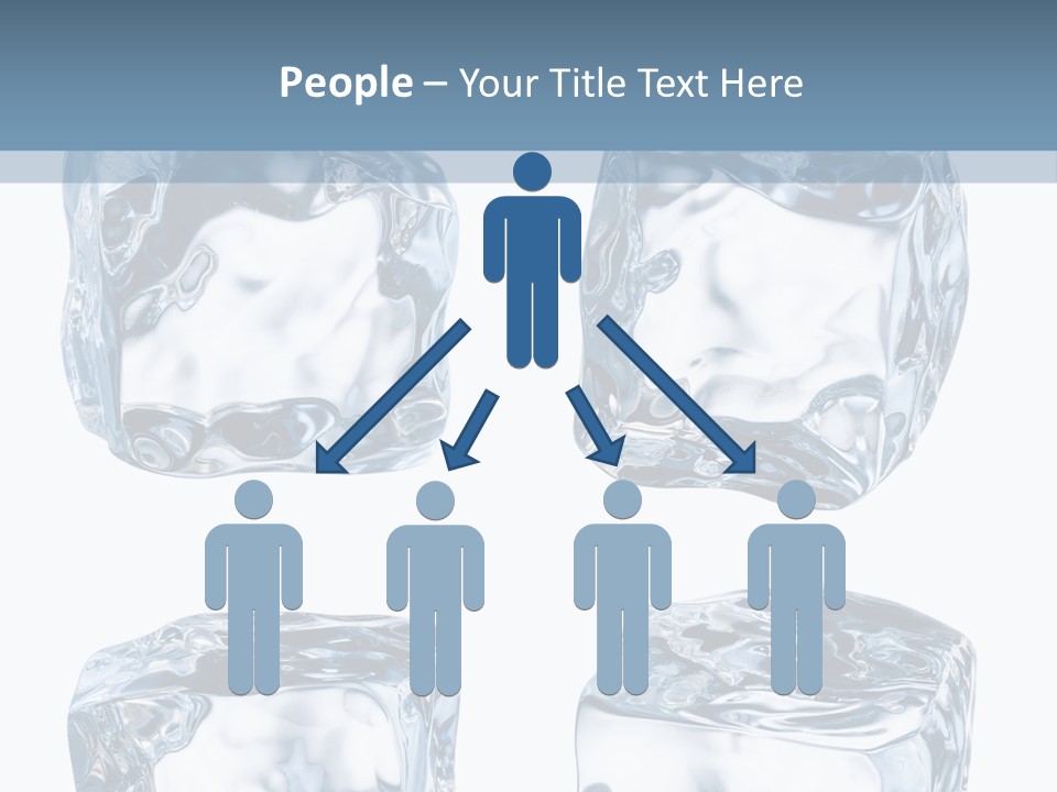 White Blocks Background PowerPoint Template