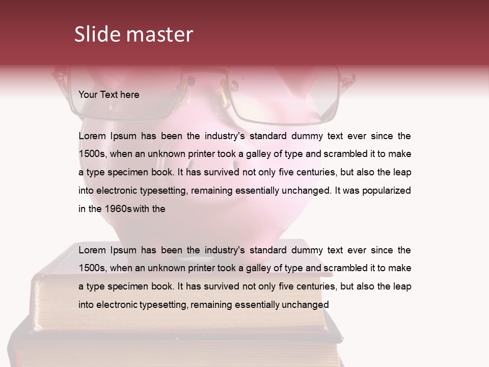 Spend Wealth Income PowerPoint Template