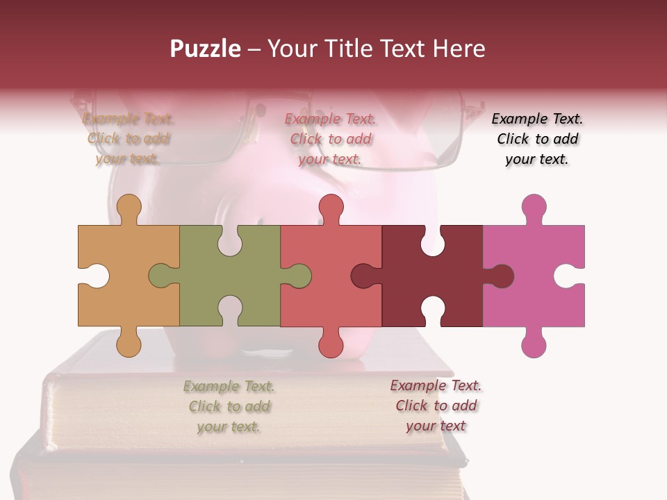 Spend Wealth Income PowerPoint Template