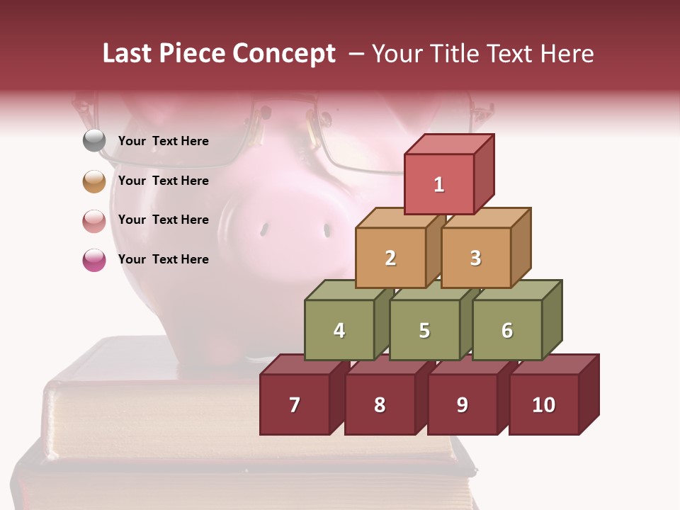 Spend Wealth Income PowerPoint Template