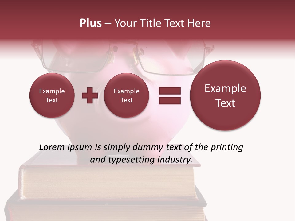 Spend Wealth Income PowerPoint Template