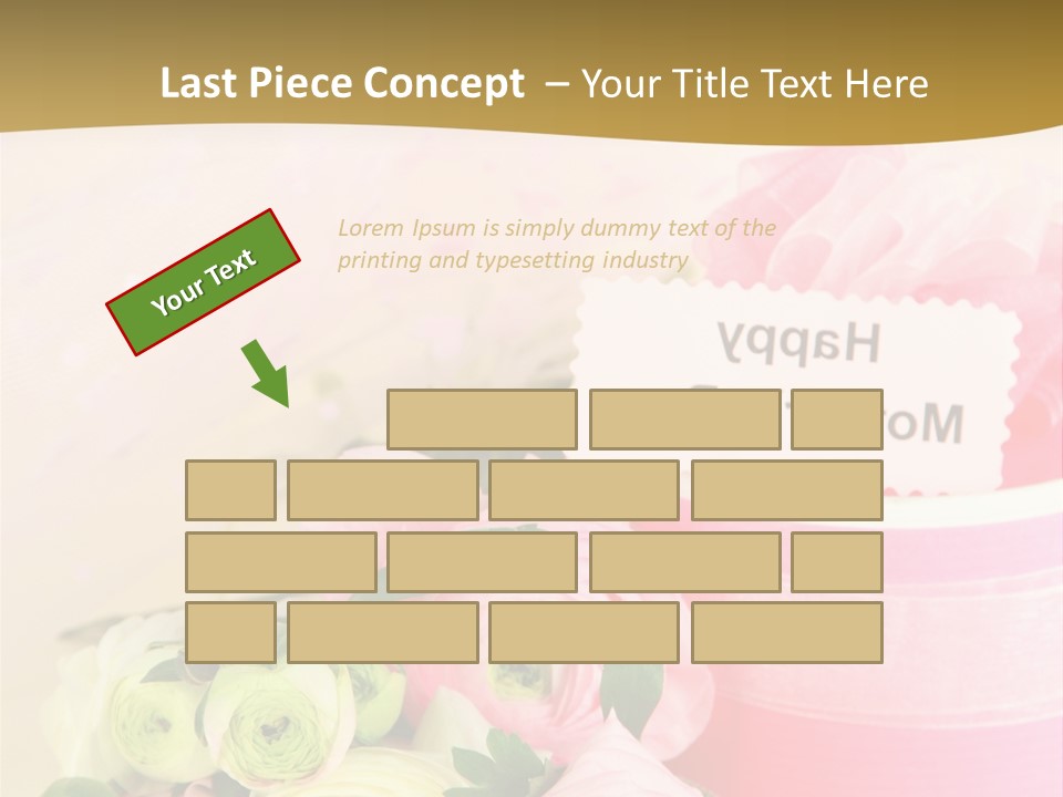 Bow Holiday Buttercup PowerPoint Template