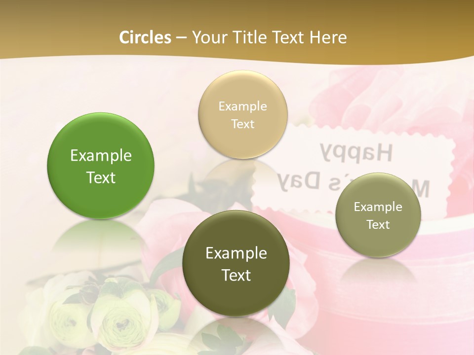 Bow Holiday Buttercup PowerPoint Template