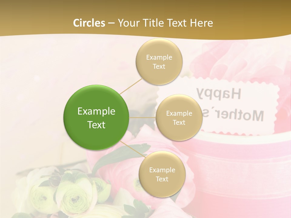 Bow Holiday Buttercup PowerPoint Template