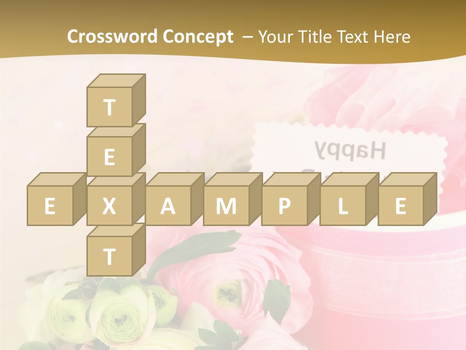 Bow Holiday Buttercup PowerPoint Template