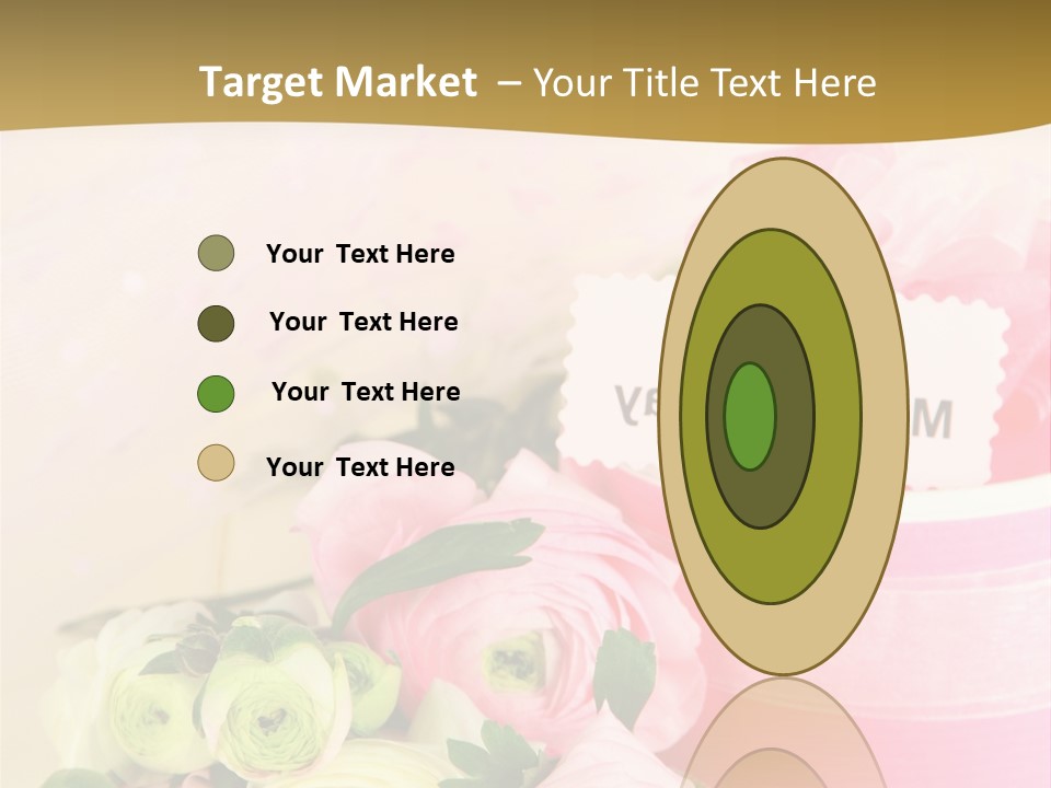 Bow Holiday Buttercup PowerPoint Template