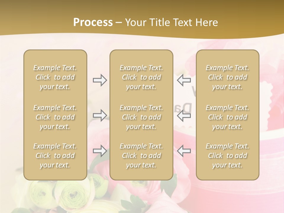 Bow Holiday Buttercup PowerPoint Template