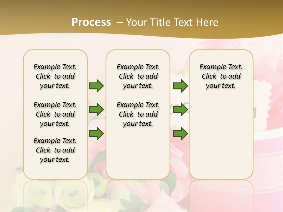 Bow Holiday Buttercup PowerPoint Template