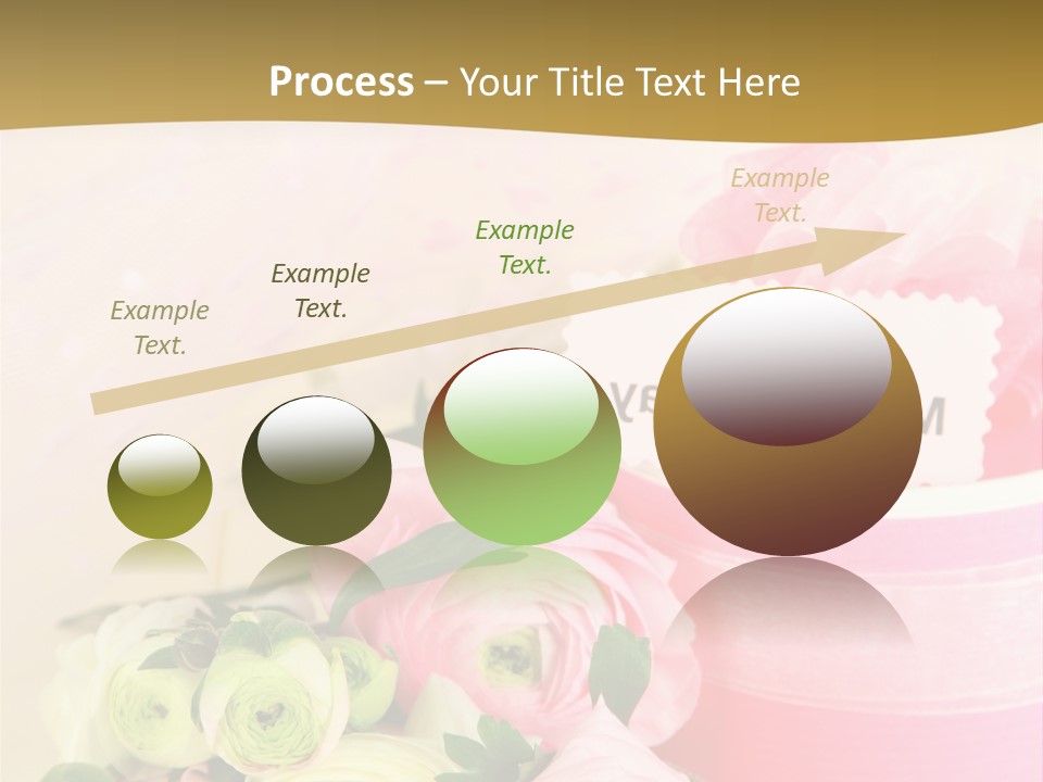 Bow Holiday Buttercup PowerPoint Template