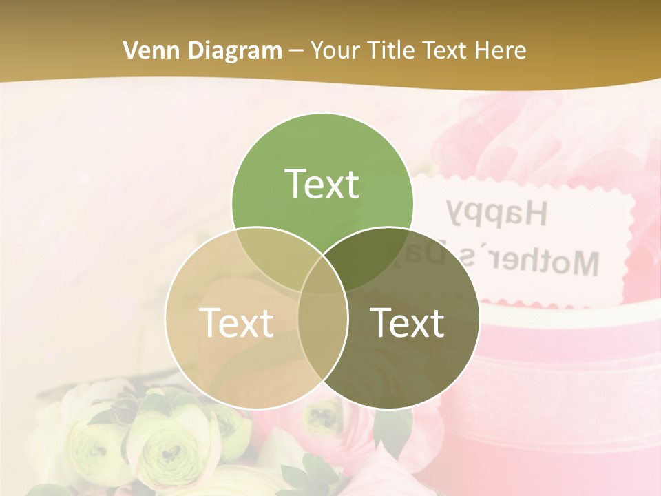 Bow Holiday Buttercup PowerPoint Template