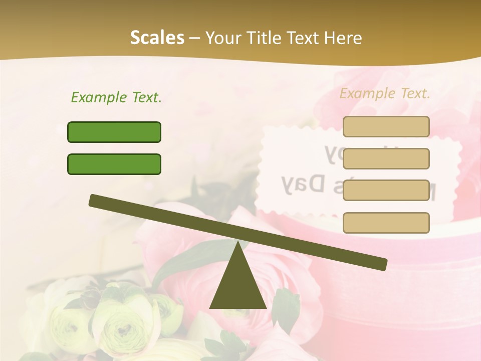 Bow Holiday Buttercup PowerPoint Template