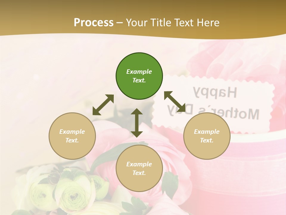 Bow Holiday Buttercup PowerPoint Template