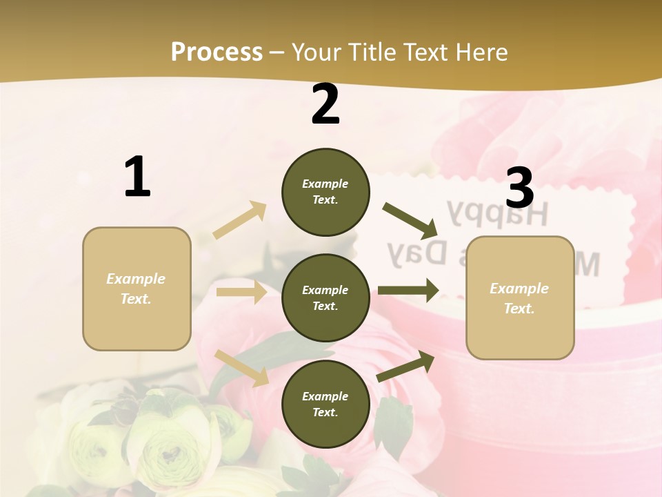 Bow Holiday Buttercup PowerPoint Template