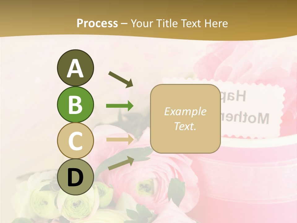 Bow Holiday Buttercup PowerPoint Template