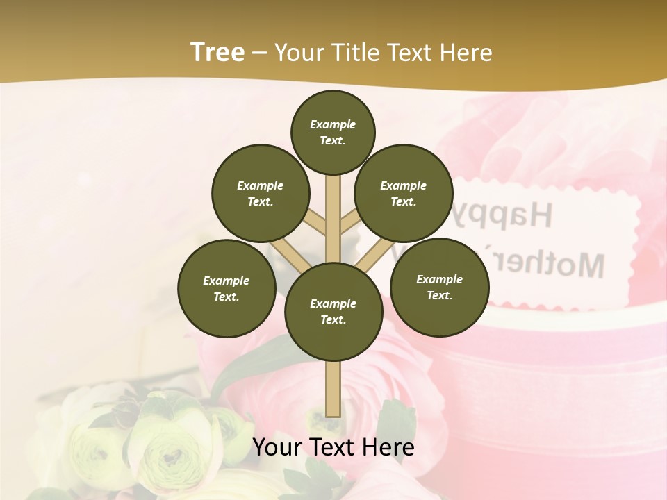 Bow Holiday Buttercup PowerPoint Template