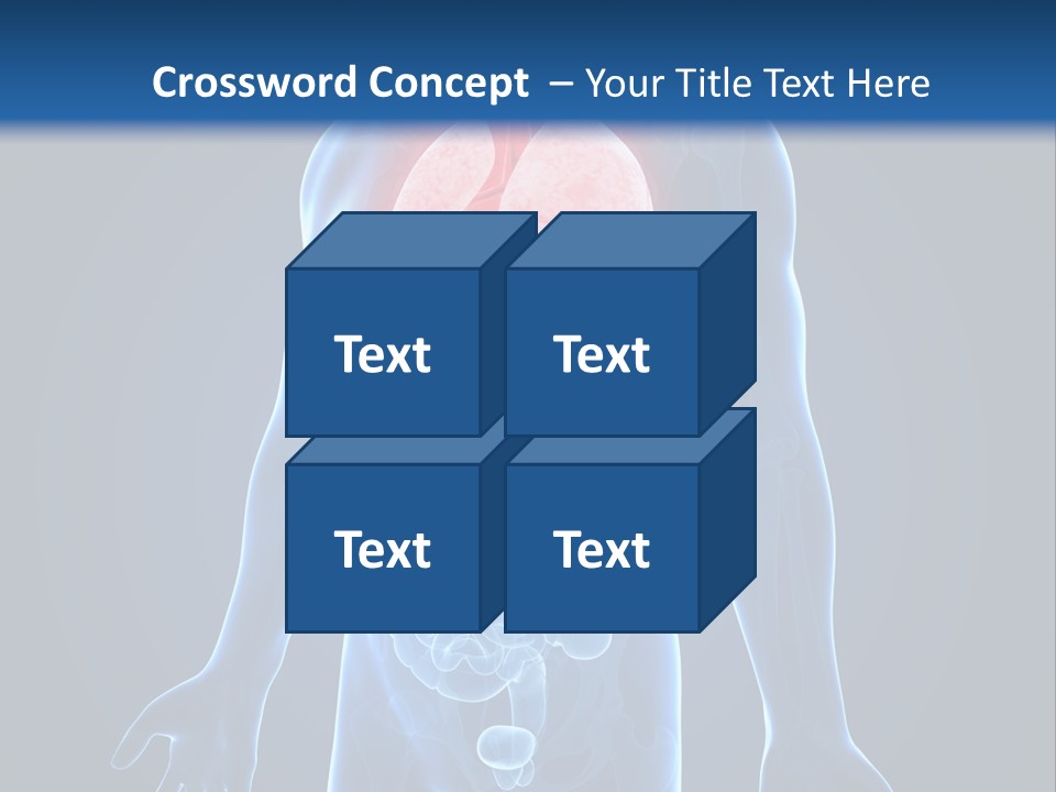 Organs Healthcare Pneumonia PowerPoint Template
