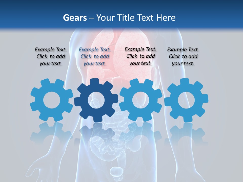 Organs Healthcare Pneumonia PowerPoint Template
