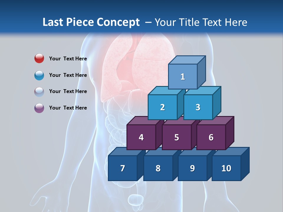 Organs Healthcare Pneumonia PowerPoint Template