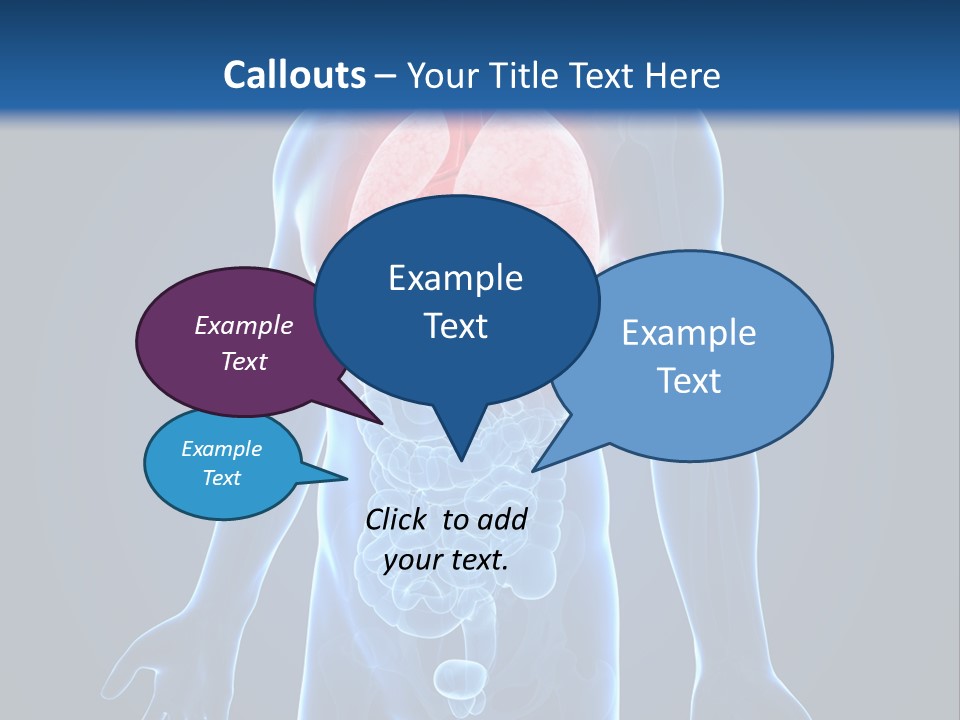 Organs Healthcare Pneumonia PowerPoint Template
