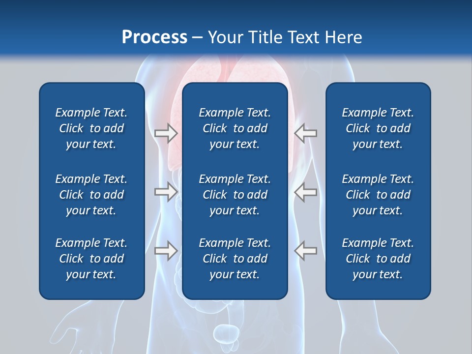 Organs Healthcare Pneumonia PowerPoint Template