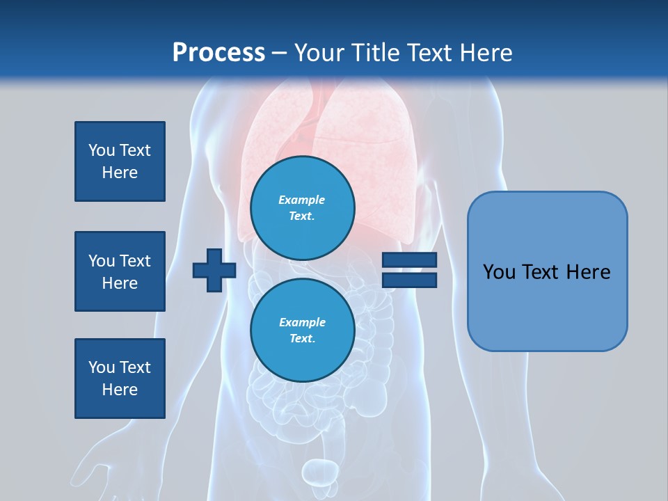 Organs Healthcare Pneumonia PowerPoint Template