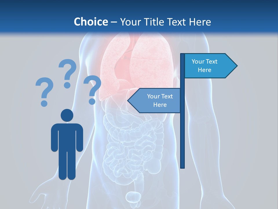 Organs Healthcare Pneumonia PowerPoint Template