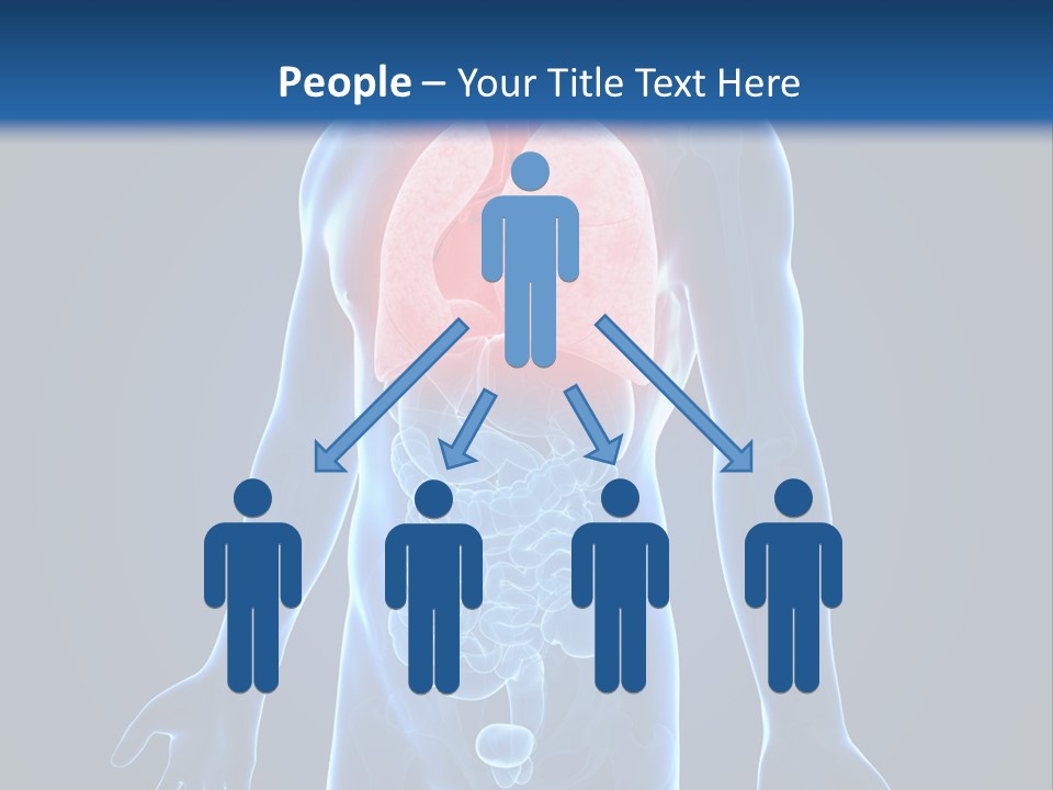 Organs Healthcare Pneumonia PowerPoint Template