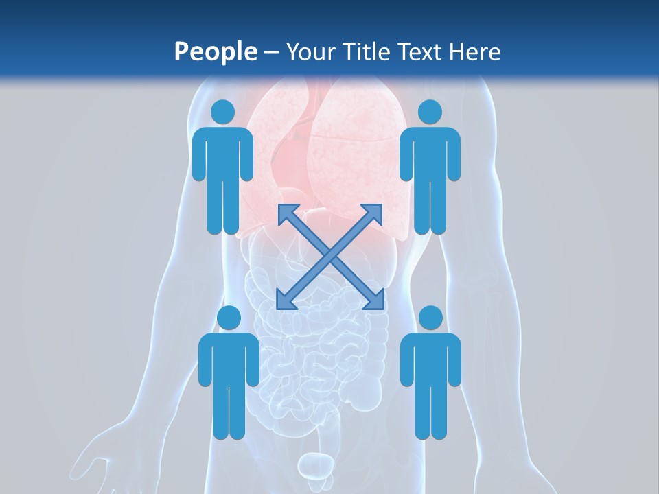 Organs Healthcare Pneumonia PowerPoint Template