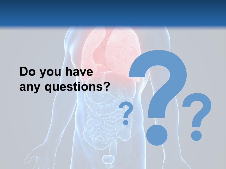 Organs Healthcare Pneumonia PowerPoint Template