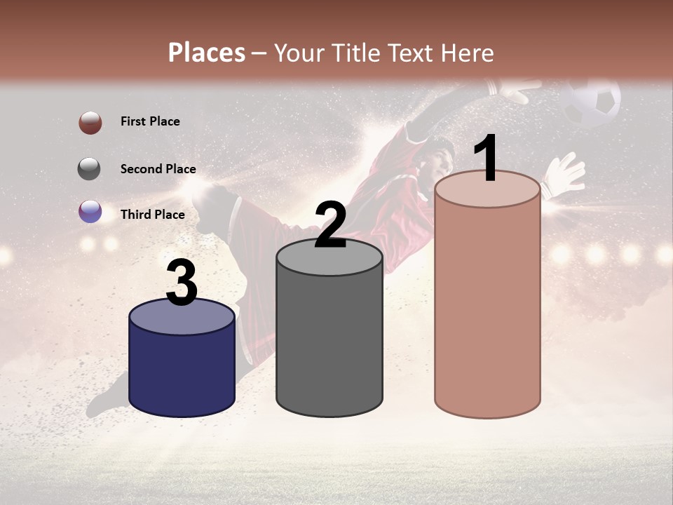Soccer Sports Keeper PowerPoint Template