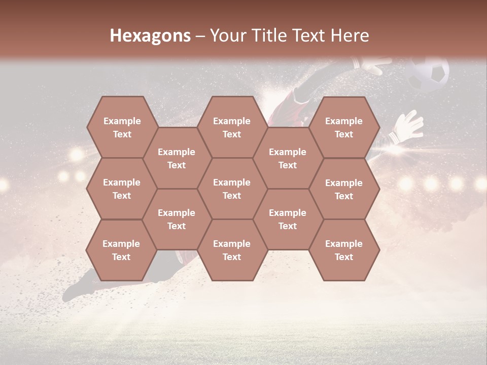 Soccer Sports Keeper PowerPoint Template