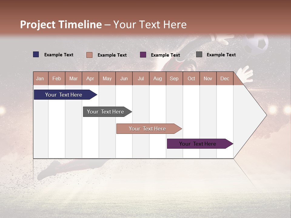 Soccer Sports Keeper PowerPoint Template