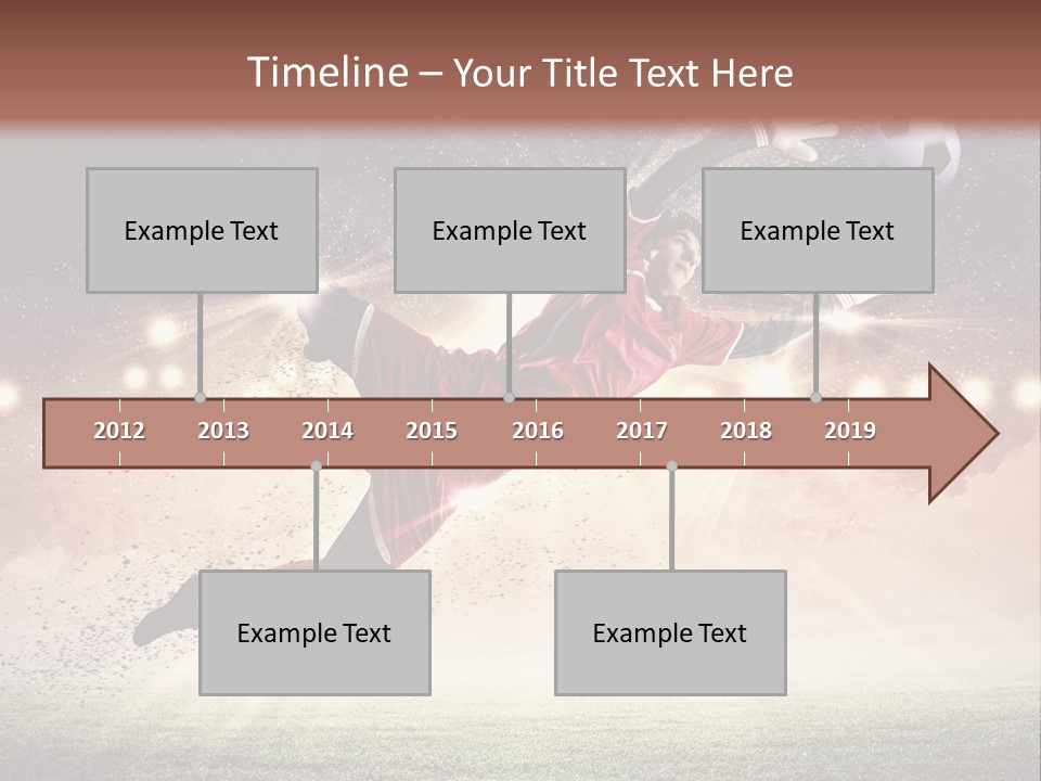 Soccer Sports Keeper PowerPoint Template