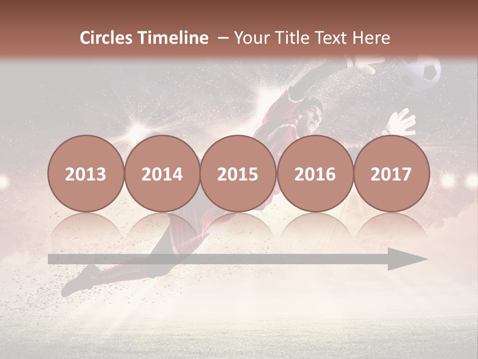 Soccer Sports Keeper PowerPoint Template