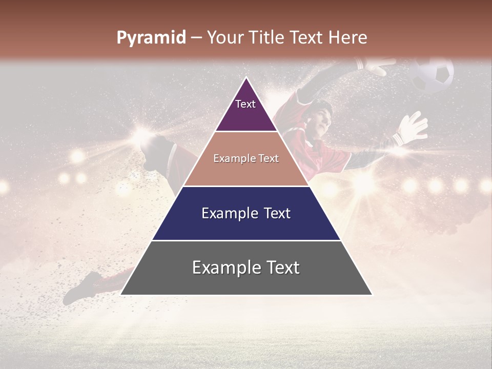 Soccer Sports Keeper PowerPoint Template