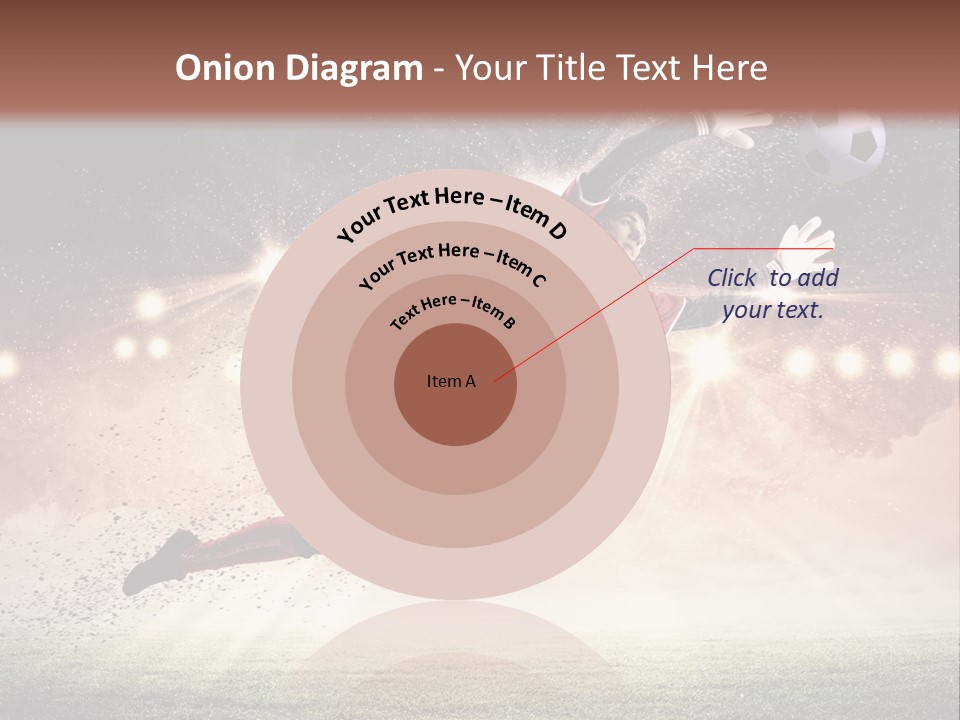 Soccer Sports Keeper PowerPoint Template