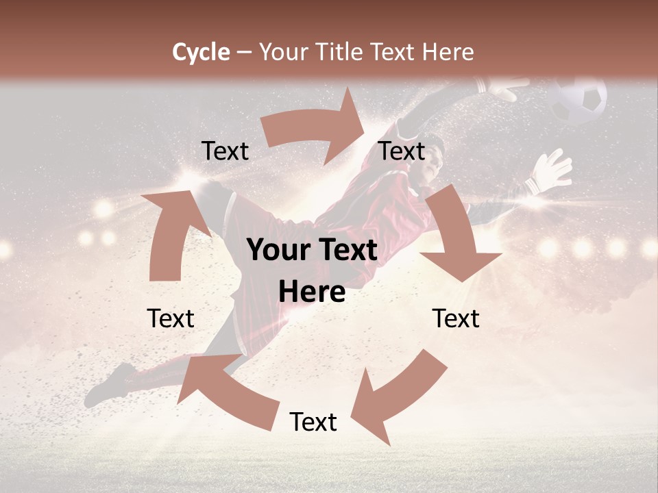 Soccer Sports Keeper PowerPoint Template